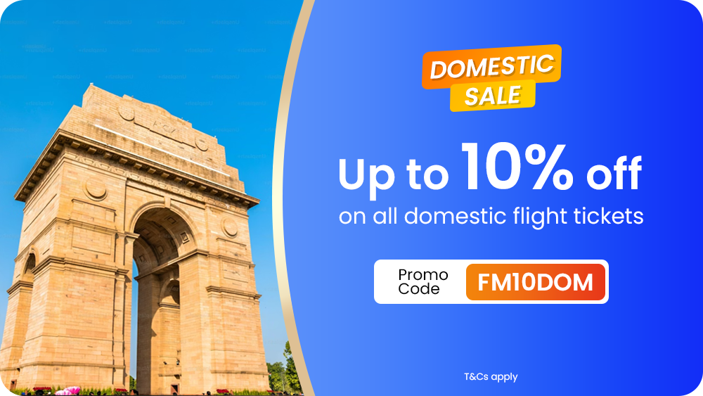 Fly Domestic & Save Big